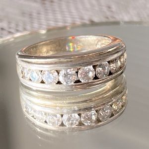 ❤️ 925 Sterling Silver Cz Ring 5